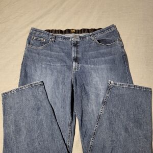 Lee Men's Blue Jeans 46X34